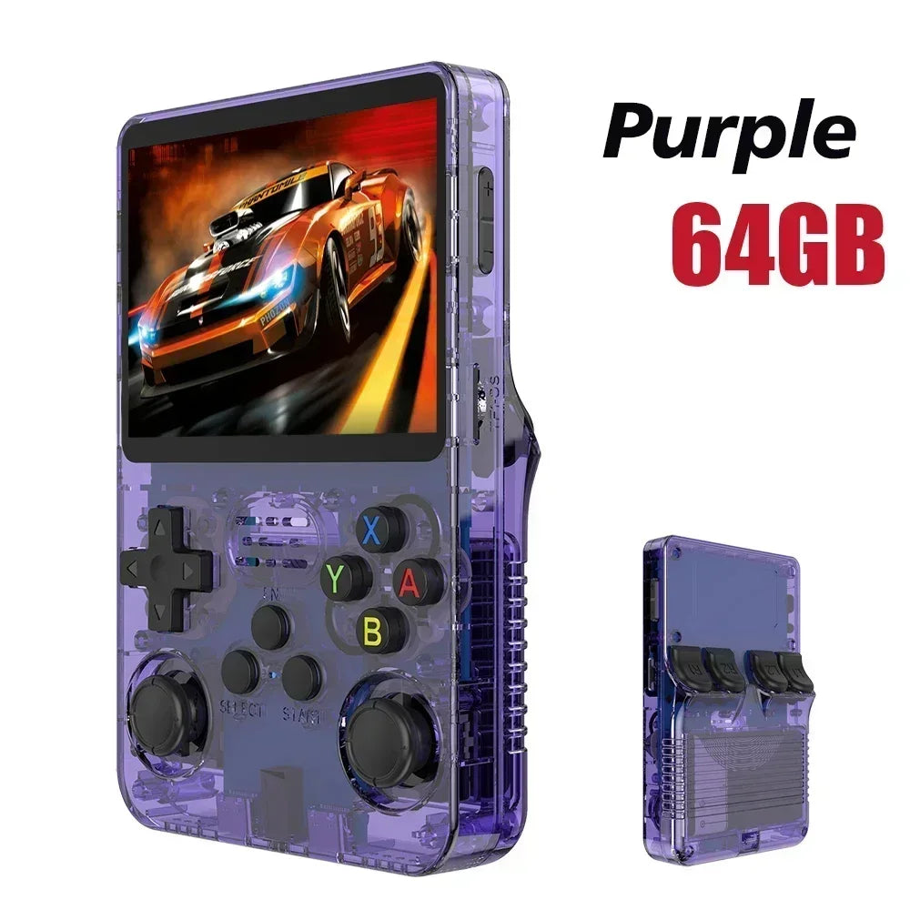 Console de Jeu Portable R36S – Version Rétro HD 3.5" | 15 000 Jeux Inclus ⚡