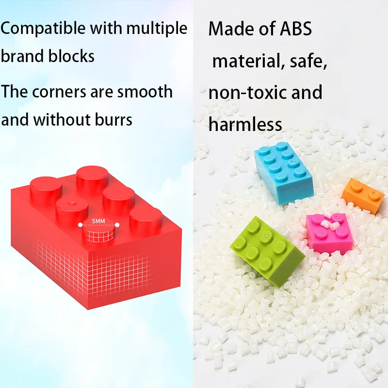 Blocs de Construction Créatifs DIY – Packs 300 / 1000 Pièces (Compatibles LEGO)