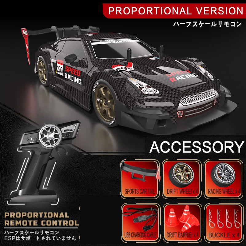 Voiture Télécommandée RC Pro 4x4 – GTR Haute Vitesse