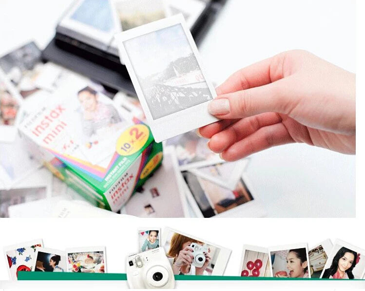 Fujifilm Instax Mini – Films Photo Instantanés (10 à 100 Feuilles + Éditions Spéciales)
