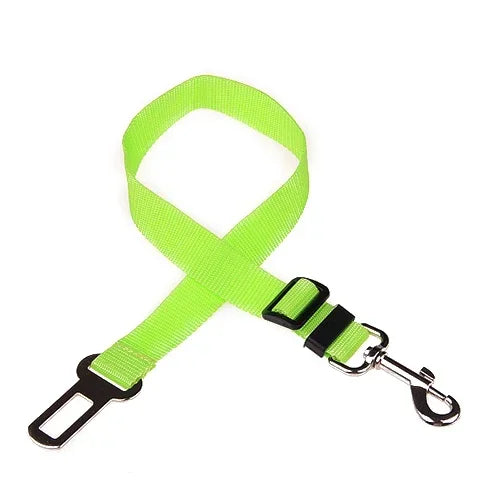 Ceinture de sécurité voiture réglable pour chien — attache harnais