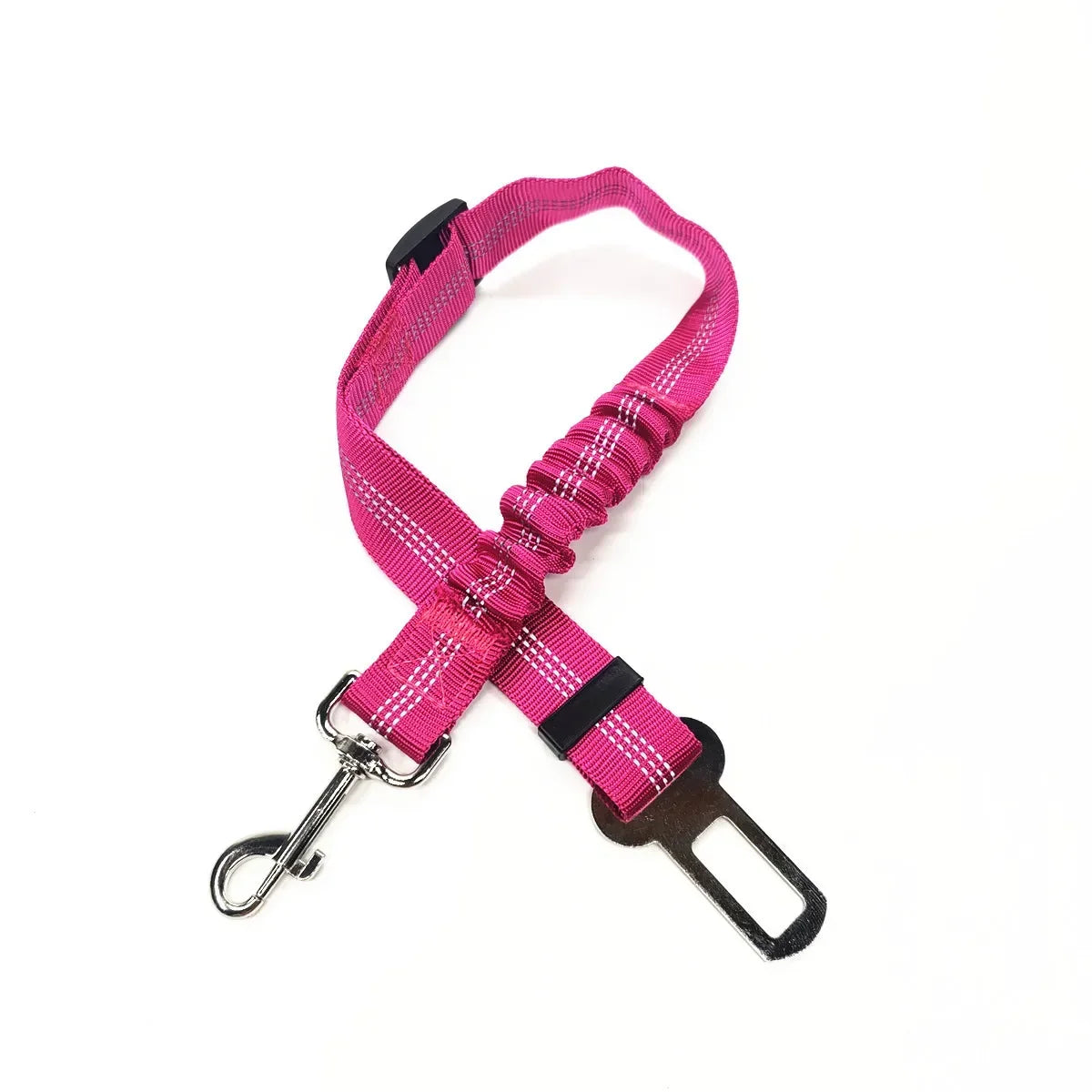 Ceinture de sécurité voiture réglable pour chien — attache harnais