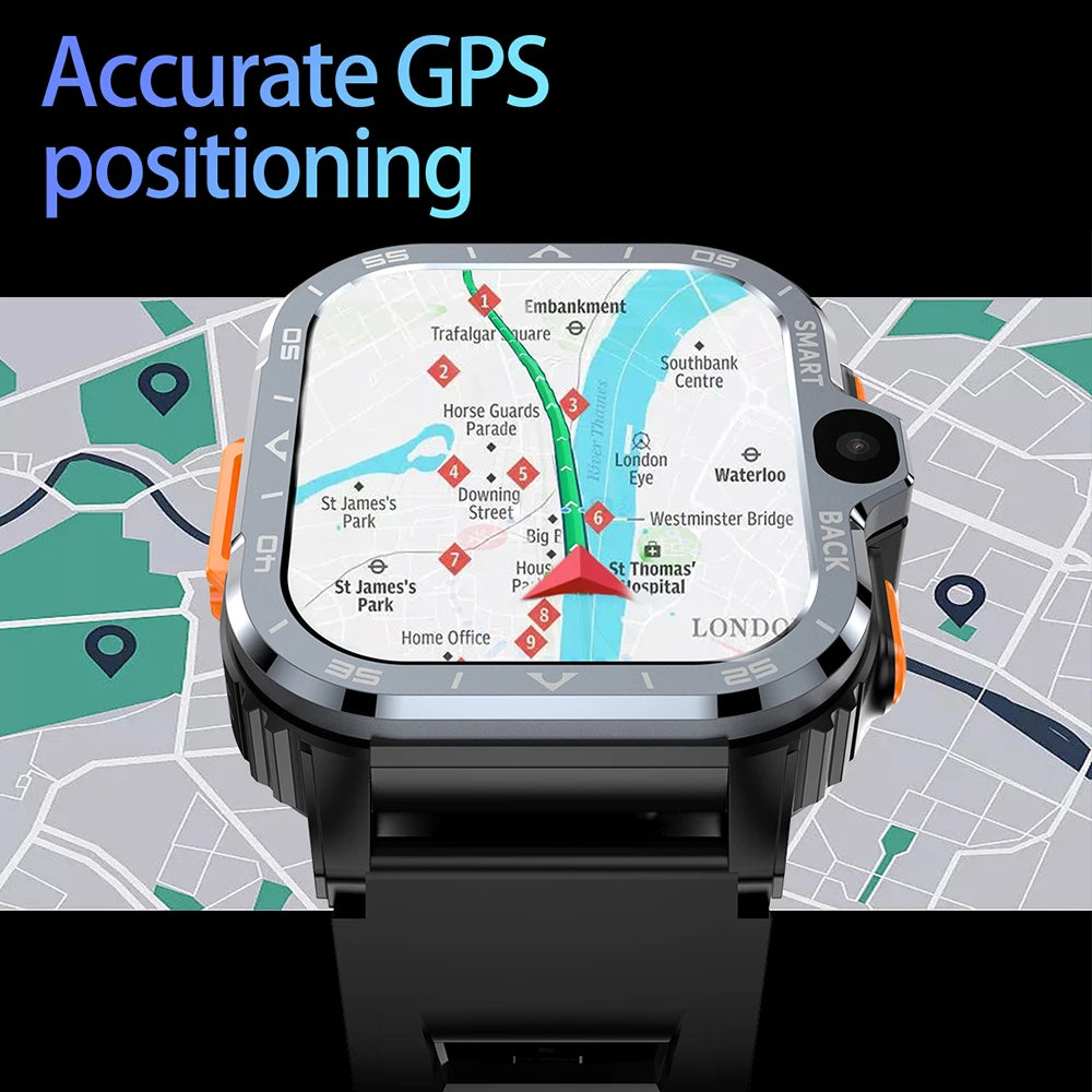 Valdus IcalD – Montre intelligente Android 4G GPS HD