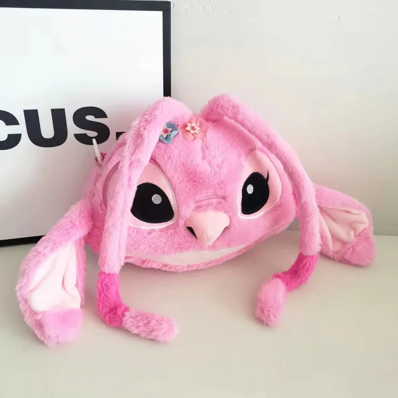 Sac à Dos en Peluche Stitch – Ultra Mignon (26 × 19 × 5 cm)