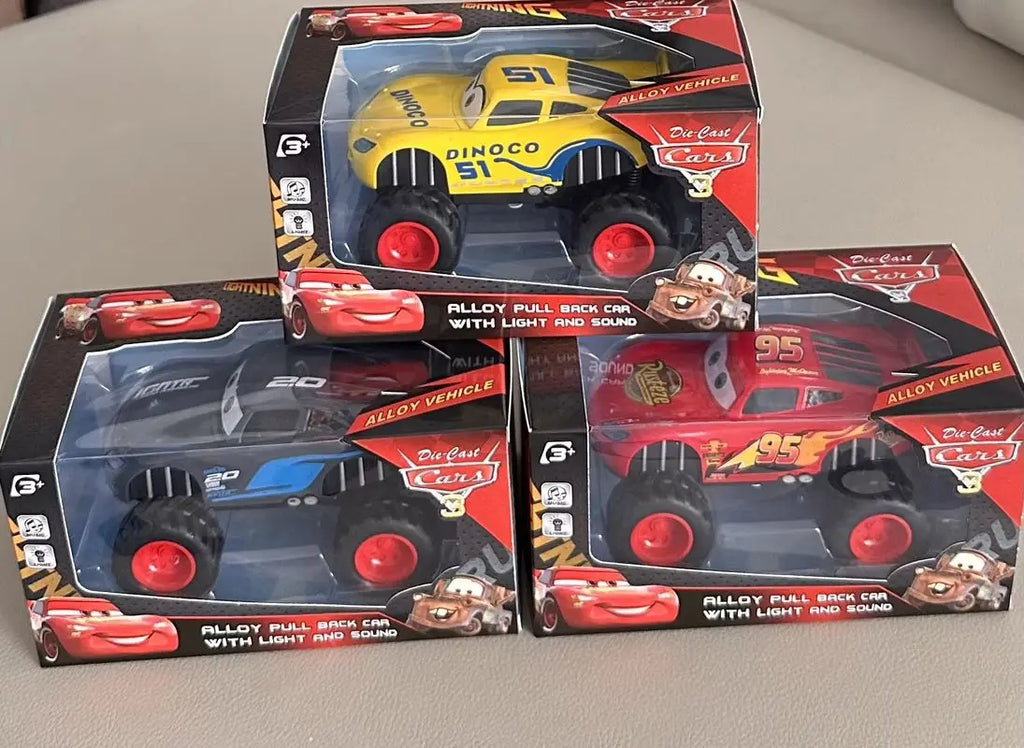 Disney Toy Story 4 – Lightning McQueen Inertiel avec Lumières | Modèle de Collection Enfants