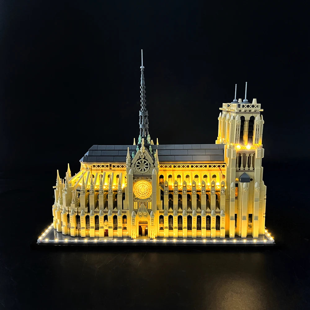 Kit d’Éclairage LED BYB pour LEGO 21061 – Notre-Dame de Paris
