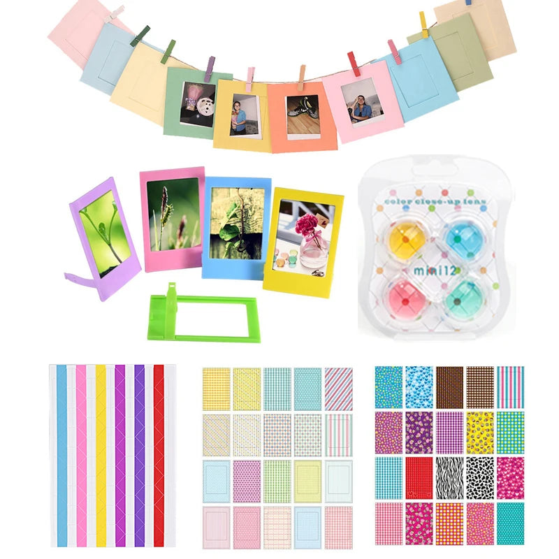 Fujifilm Instax Mini 12 – Appareil Photo Instantané + Kit 10-en-1 (20 Films)