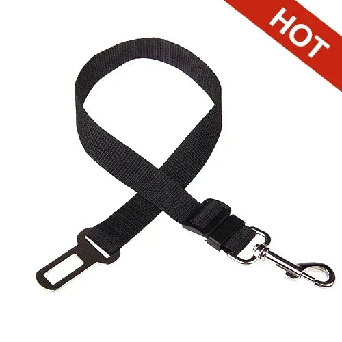 Ceinture de sécurité voiture réglable pour chien — attache harnais