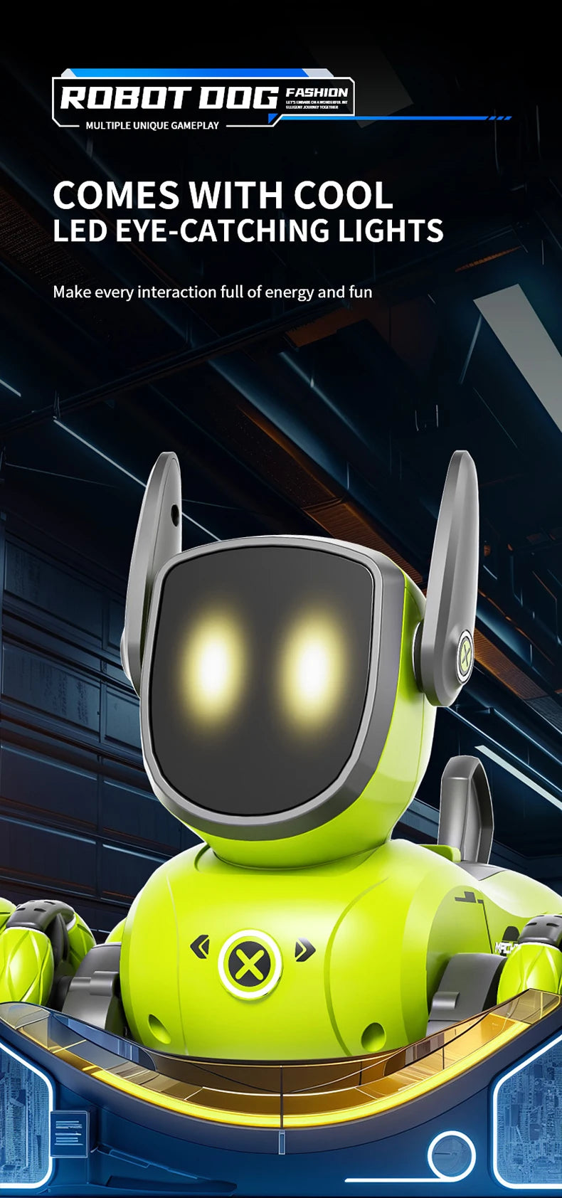 JJRC Q200 – Voiture RC Acrobatique 8 Roues à Détection Gestuelle & Commande Vocale