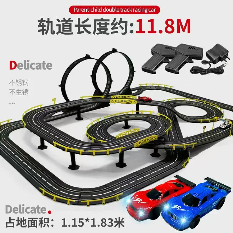 Voiture de Course sur Piste Télécommandée – Grande Aventure Compétition (Set 1:24)