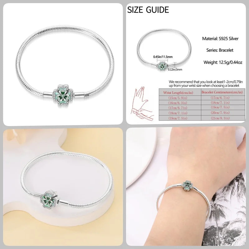 Bracelet en Argent 925 – Cœur Pavé Zircone & Infinity – 17 à 20 cm