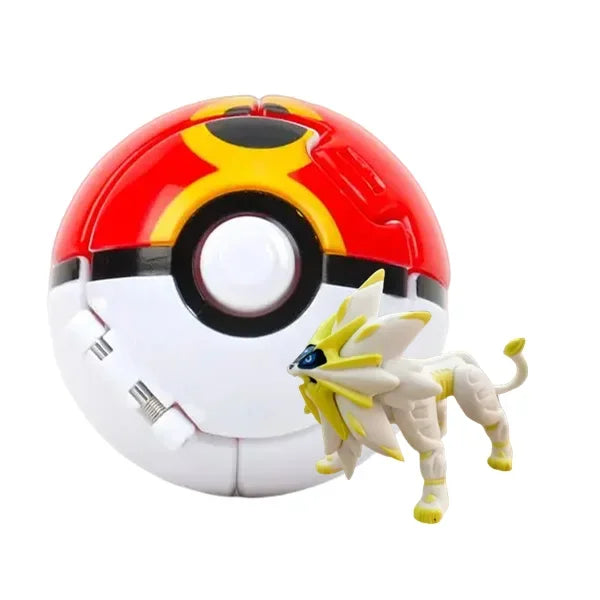 Figurines Pokéball Pokémon – Pikachu, Dracaufeu, Gengar, Tortank, etc. (Plusieurs modèles)