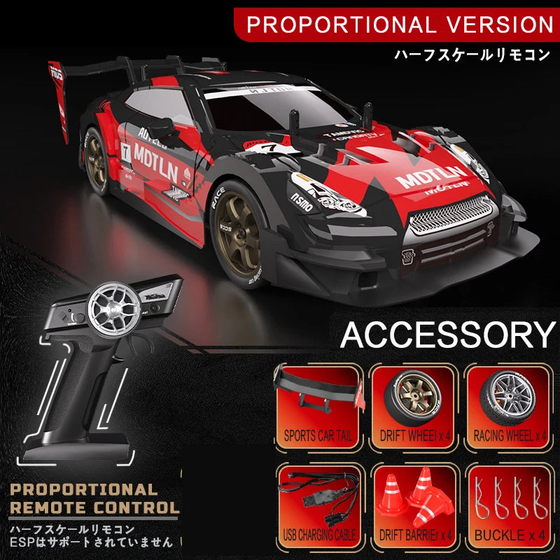 Voiture Télécommandée RC Pro 4x4 – GTR Haute Vitesse