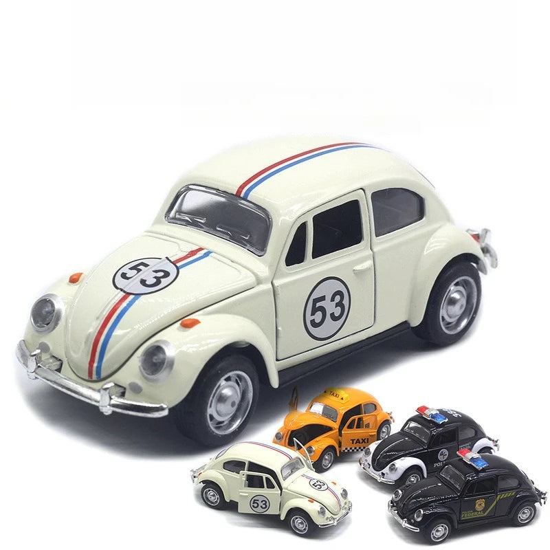 Voiture Coccinelle Classique 1:32 – Modèle en Alliage