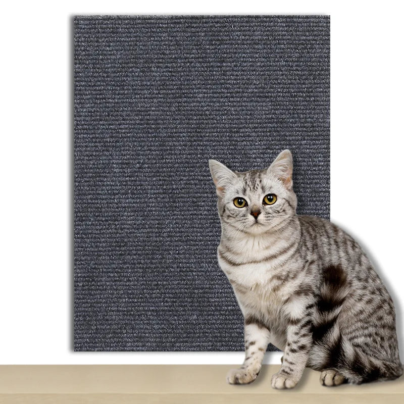 Bande griffoir murale autocollante pour chat — découpable
