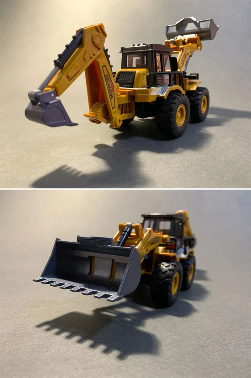 Tracteur & Engins d’Ingénierie en Alliage – Modèles Miniatures 1:55 pour Enfants