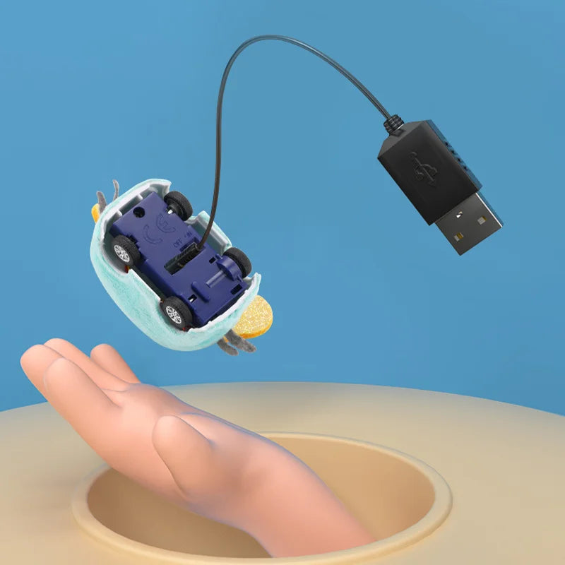 Mini Montre Voiture RC LED – Jouet Télécommandé 2.4GHz (Enfants)