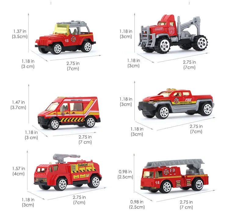 Jouets de Construction 10-en-1 – Camion Transporteur & Mini Véhicules