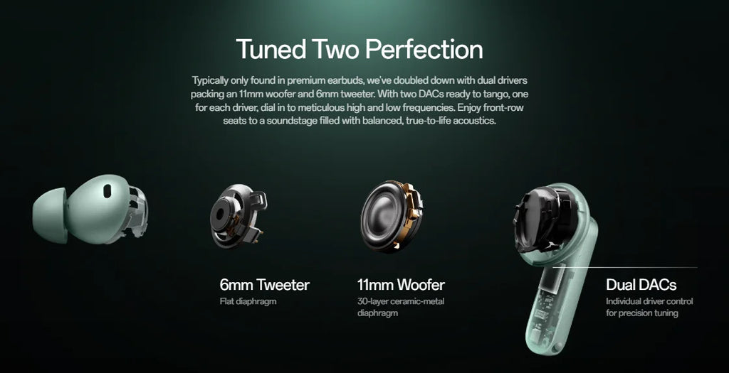 OnePlus Buds 4 – Écouteurs Bluetooth 5.4 ANC 55dB | 45h d’Autonomie | IP55