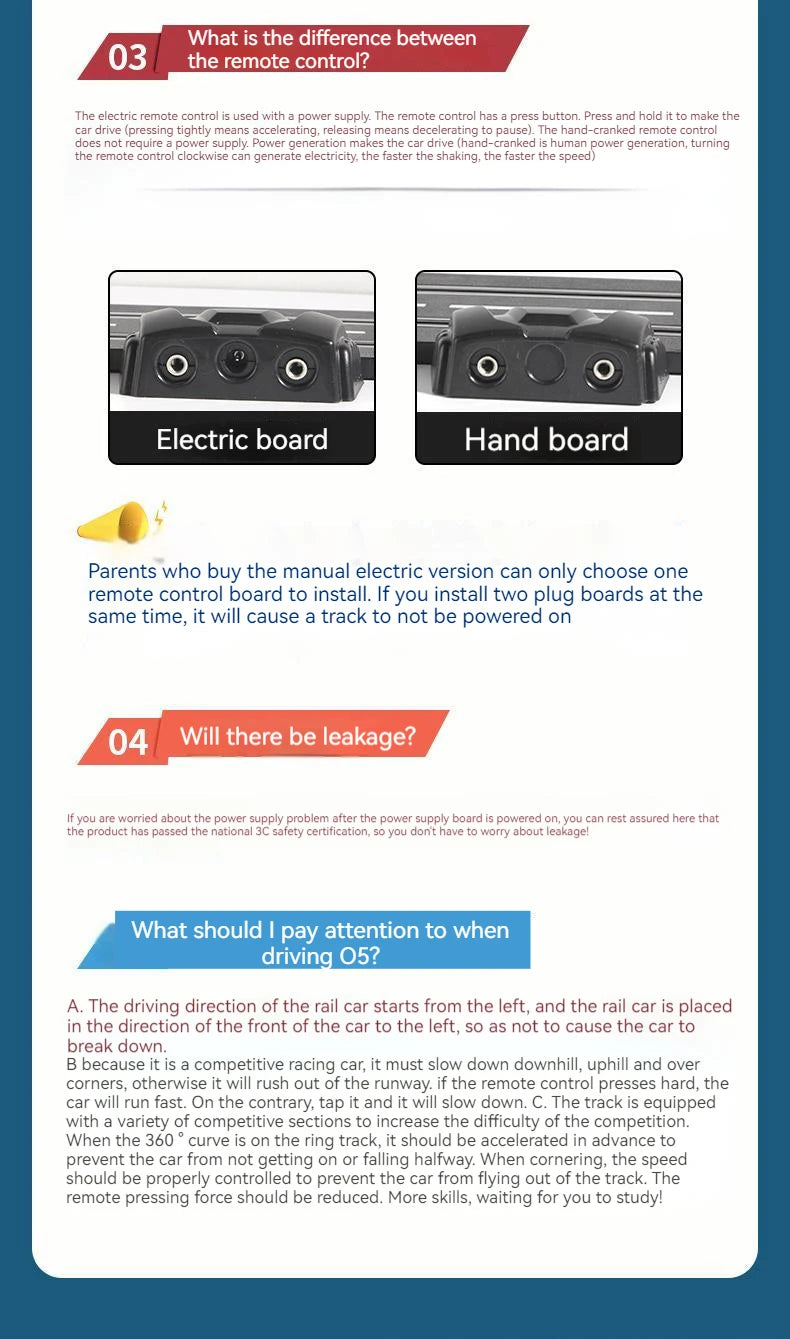 Voiture de Course sur Piste Télécommandée – Grande Aventure Compétition (Set 1:24)