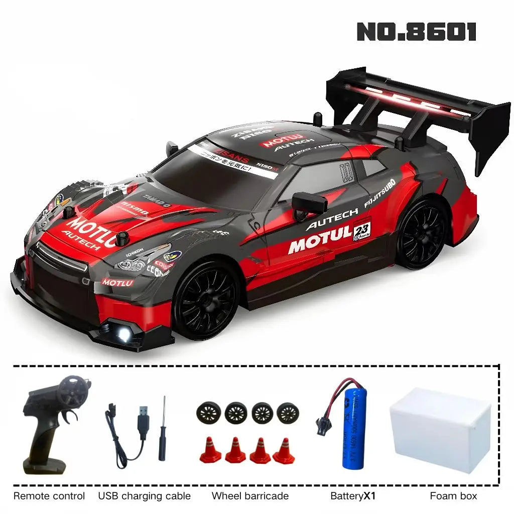Voiture RC Drift 1:24 – Mustang 4WD & Modèles Sport