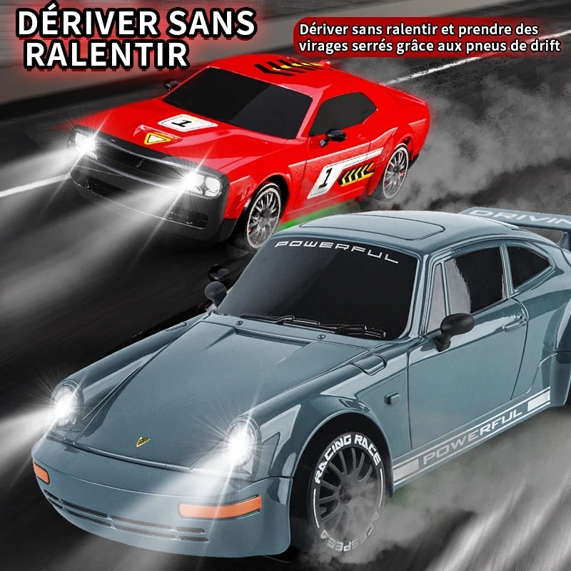 KF27 – Voiture RC Drift 4x4 1:20 avec LED Haute Vitesse