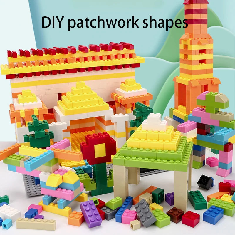 Blocs de Construction Créatifs DIY – Packs 300 / 1000 Pièces (Compatibles LEGO)