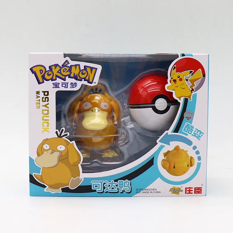 Pokémon – Figurines avec Poké Ball (Plusieurs Modèles – 18 cm)