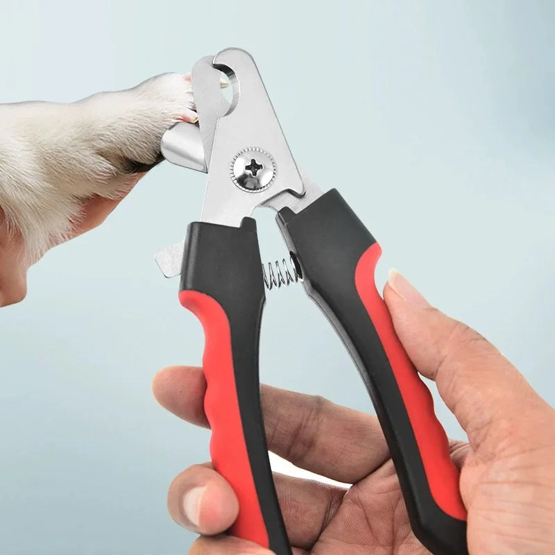 Coupe-griffes ciseaux pour chien et chat — lame inox
