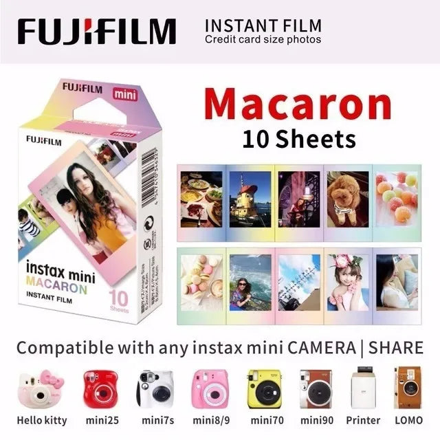 Fujifilm Instax Mini – Films Photo Instantanés (10 à 100 Feuilles + Éditions Spéciales)