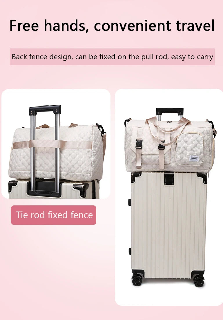 Sac de Voyage en Nylon Durable – Léger, Spacieux & Élégant