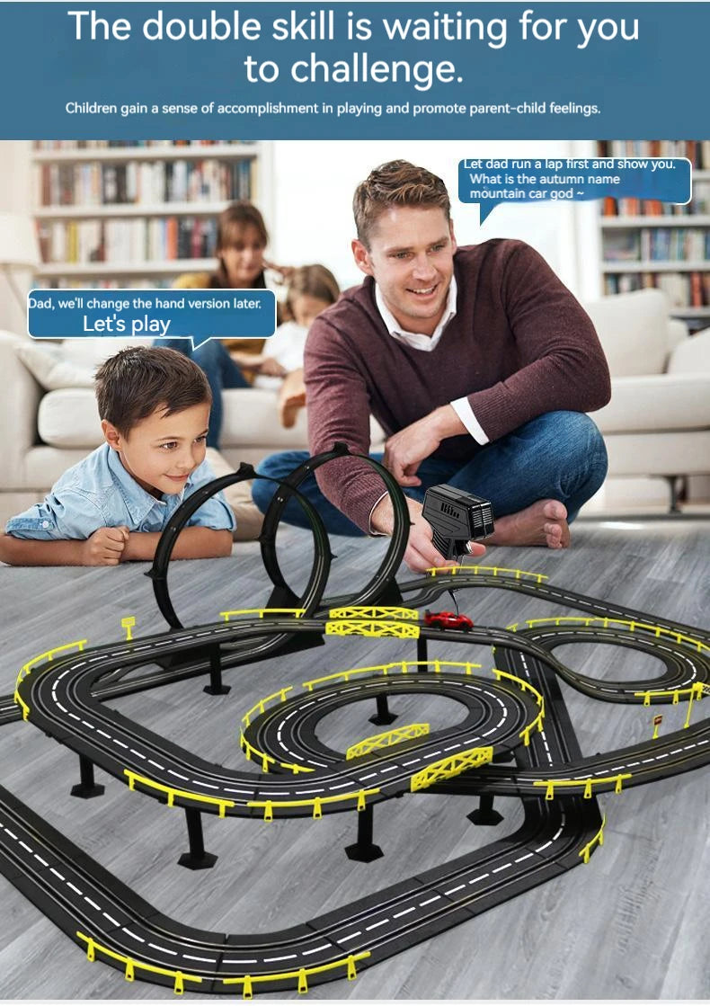 Voiture de Course sur Piste Télécommandée – Grande Aventure Compétition (Set 1:24)