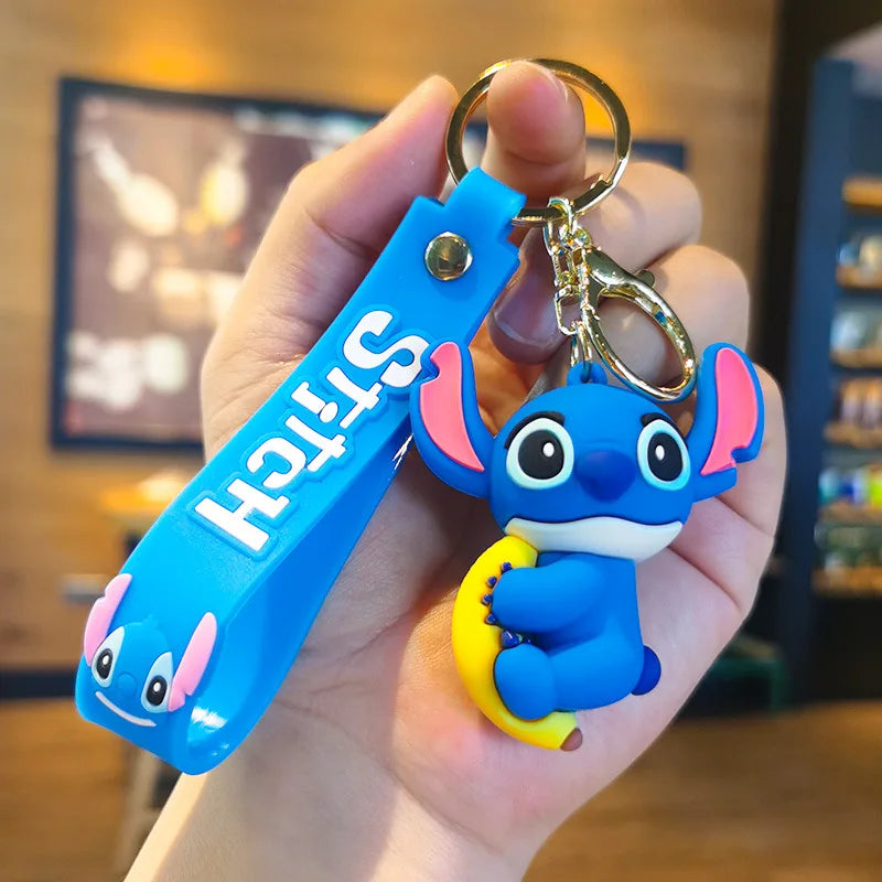 Porte-clés Disney – Mickey, Minnie, Stitch & Modèles Variés