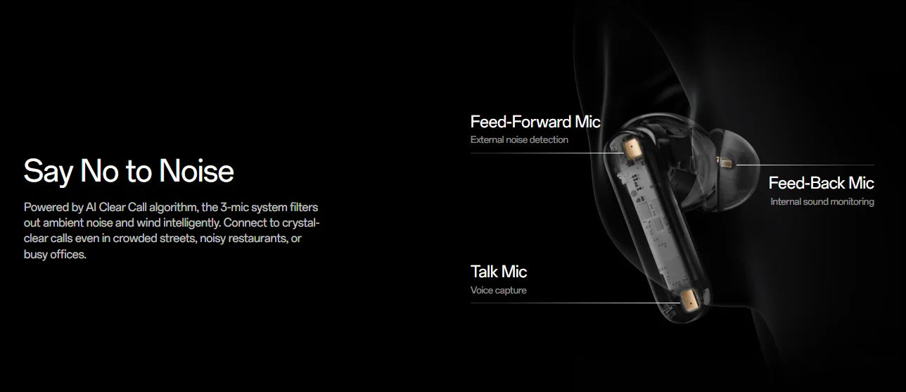 OnePlus Buds 4 – Écouteurs Bluetooth 5.4 ANC 55dB | 45h d’Autonomie | IP55