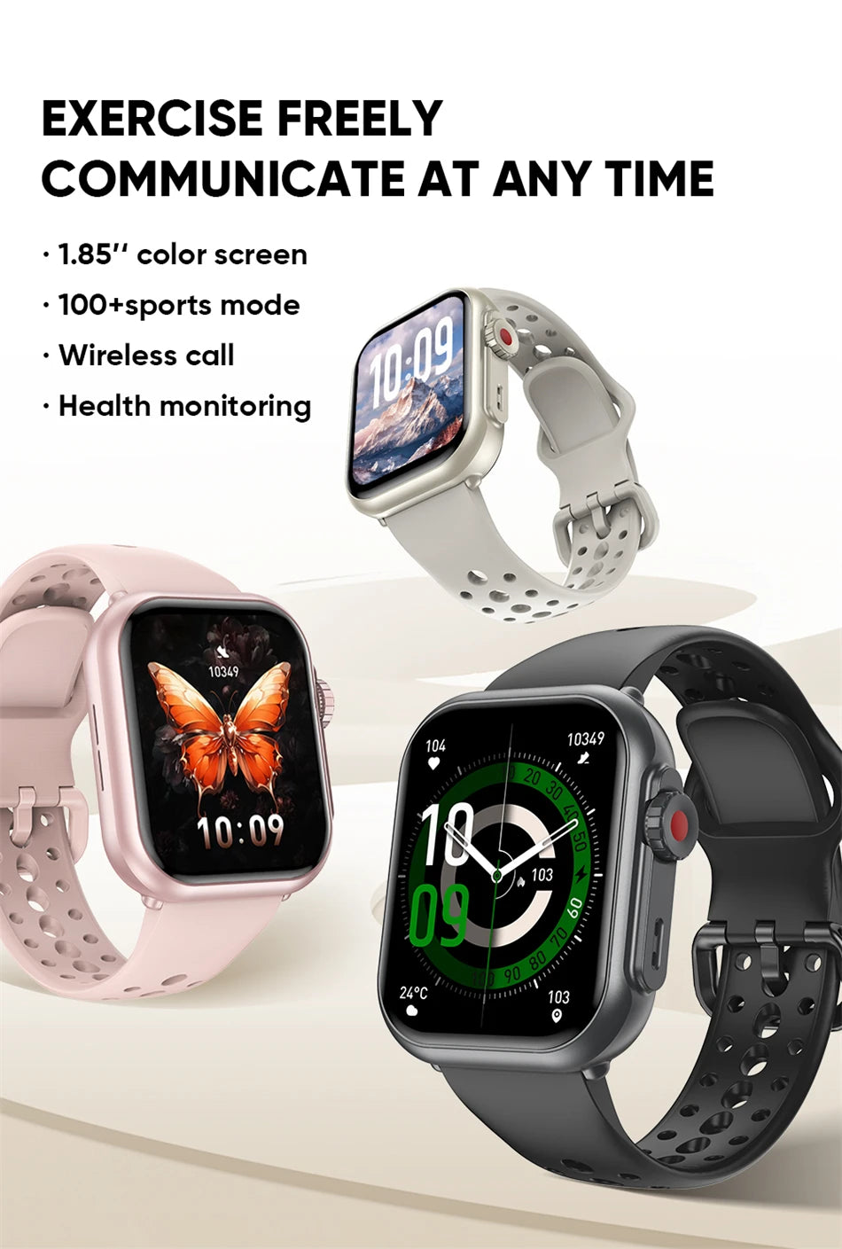 Montre Intelligente Ultra 2 SE AMOLED – Appels Bluetooth & 100+ Sports (Homme & Femme)
