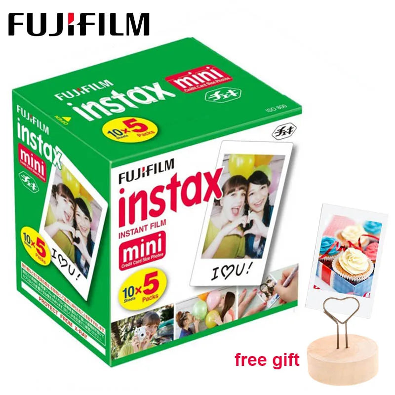 Fujifilm Instax Mini – Films Photo Instantanés (10 à 100 Feuilles + Éditions Spéciales)