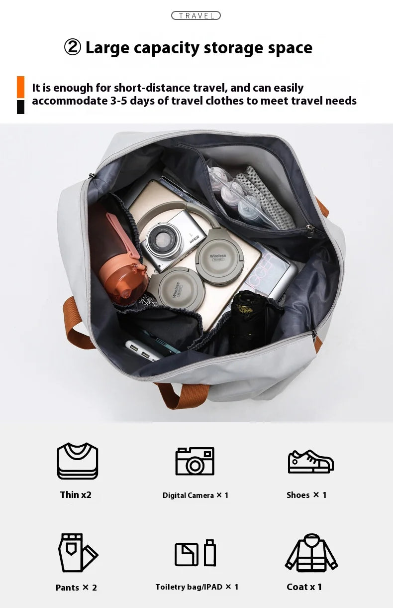 Sac de Sport & Voyage Grande Capacité – Étanche & Polyvalent