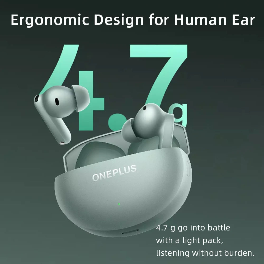 OnePlus Buds 4 – Écouteurs Bluetooth 5.4 ANC 55dB | 45h d’Autonomie | IP55