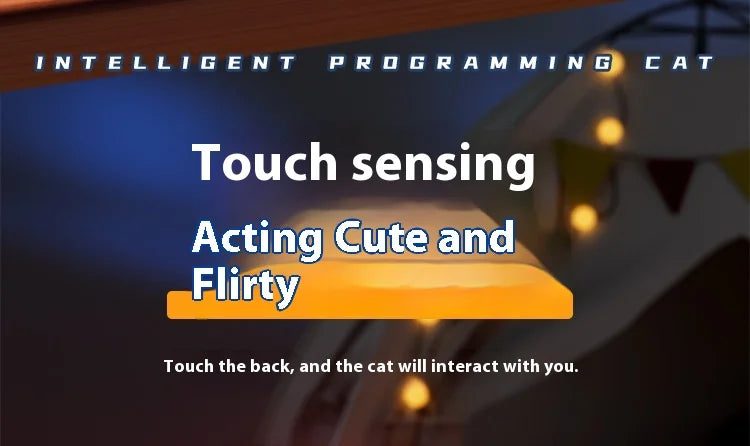 Jouet Robot Chat Télécommandé – Marche, Lumières & Actions – Cadeau Enfant