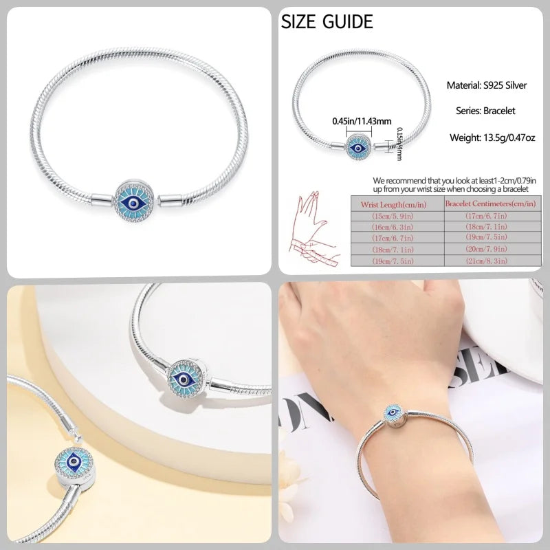 Bracelet en Argent 925 – Cœur Pavé Zircone & Infinity – 17 à 20 cm