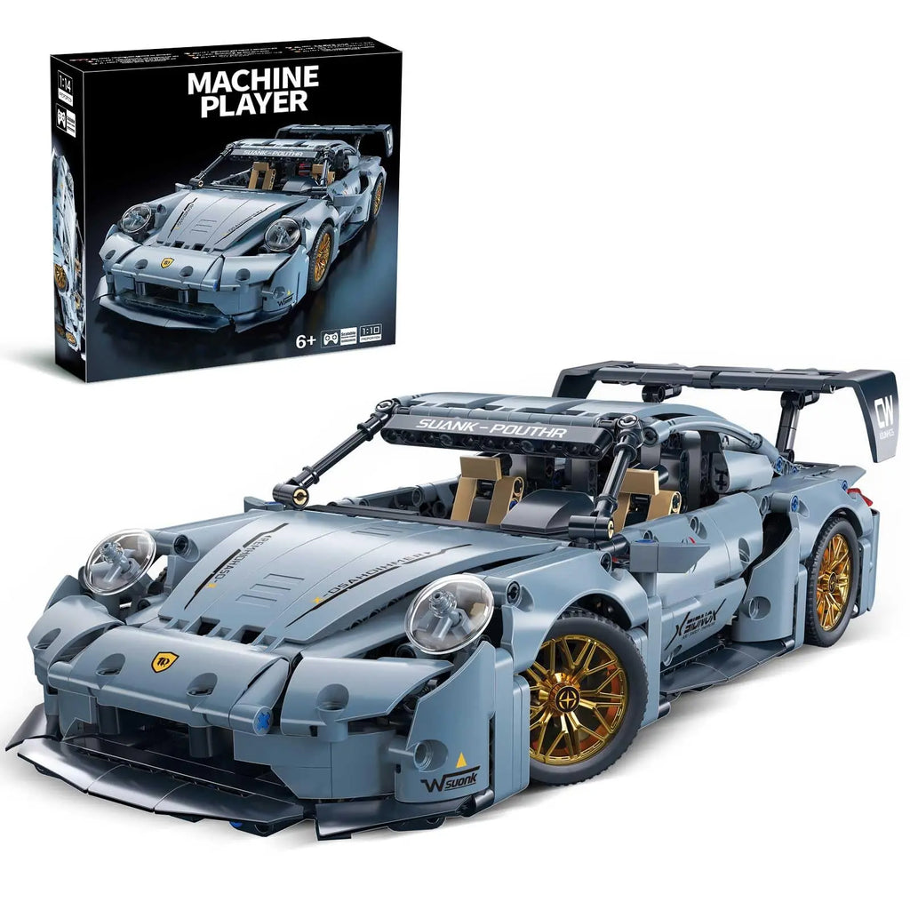 Voiture de Course Sport – Kit de Construction TOYLINX 1:14 (973 Pièces)