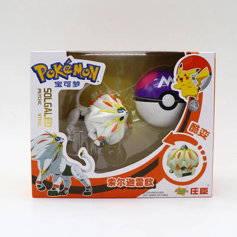 Pokémon – Figurines avec Poké Ball (Plusieurs Modèles – 18 cm)