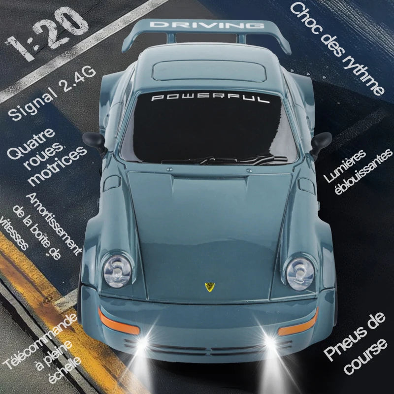 KF27 – Voiture RC Drift 4x4 1:20 avec LED Haute Vitesse