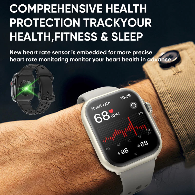 Montre Intelligente Ultra 2 SE AMOLED – Appels Bluetooth & 100+ Sports (Homme & Femme)