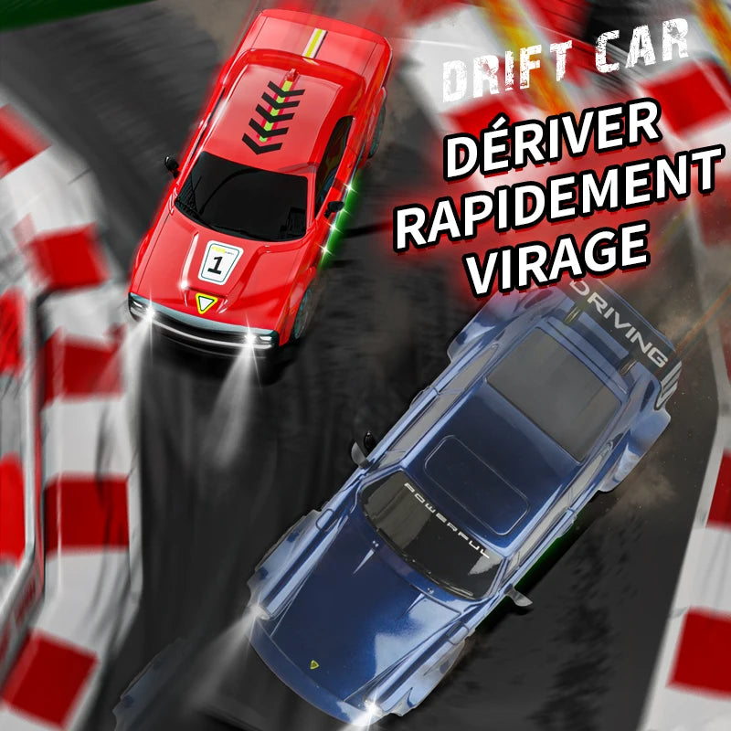 KF27 – Voiture RC Drift 4x4 1:20 avec LED Haute Vitesse