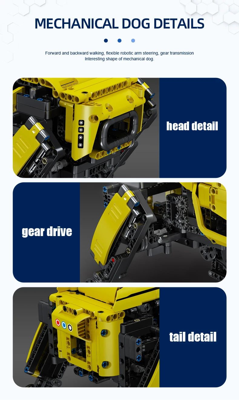 Mould King 15066 / 15067 – Robot Technique Motorisé RC “AlphaDog”