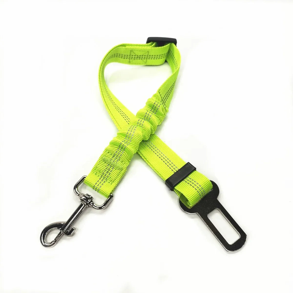 Ceinture de sécurité voiture réglable pour chien — attache harnais