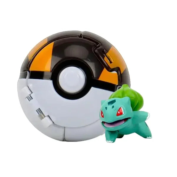 Figurines Pokéball Pokémon – Pikachu, Dracaufeu, Gengar, Tortank, etc. (Plusieurs modèles)