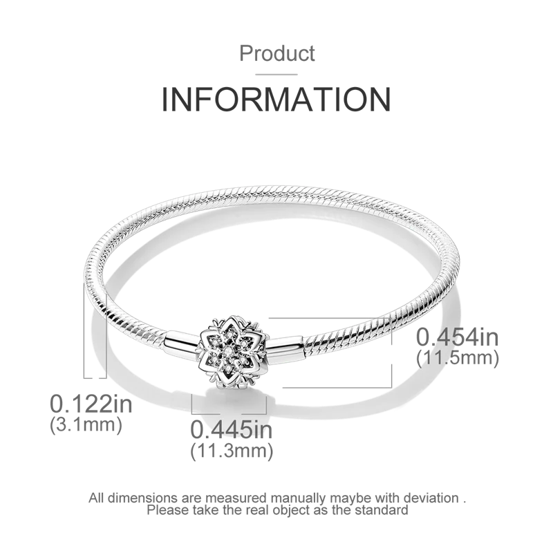 Bracelet en Argent 925 Original – Étoile, Lune & Trèfle Porte-Bonheur