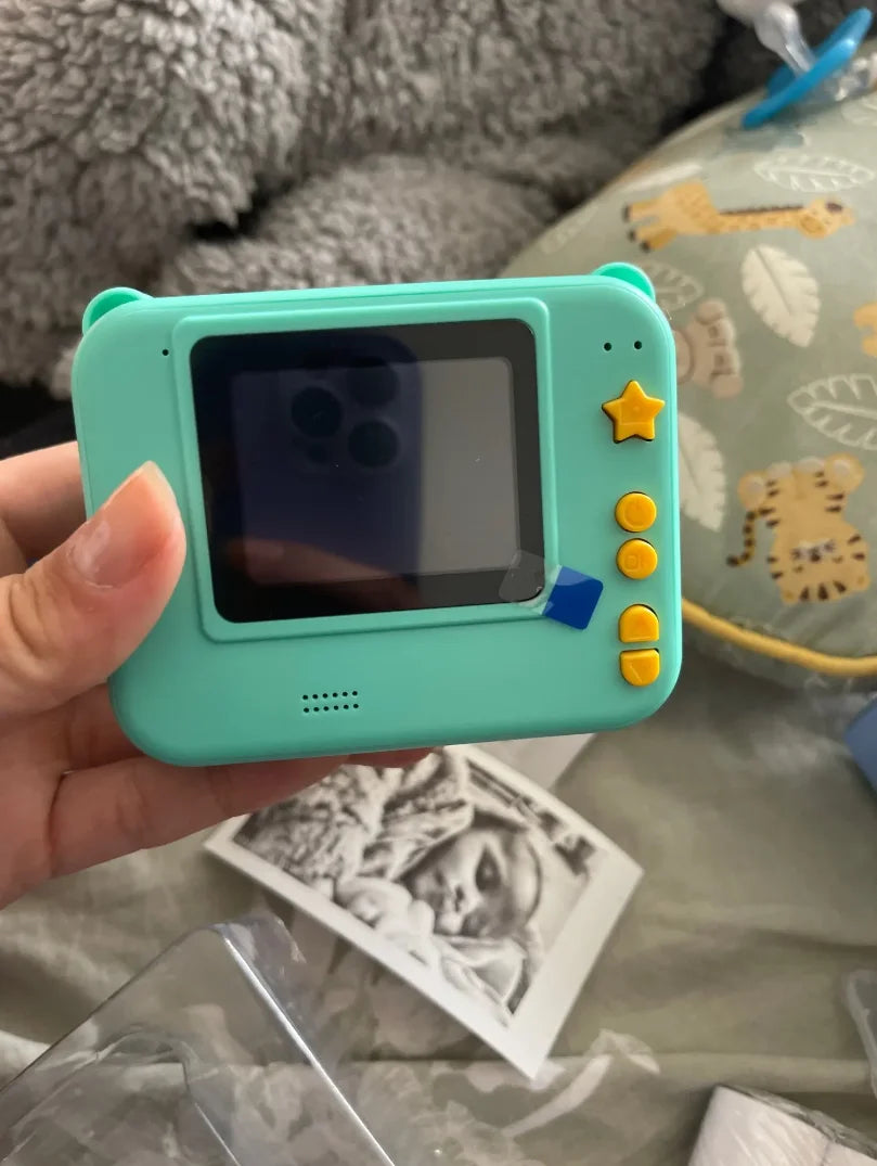 Appareil Photo Instantané pour Enfants – Impression Thermique + Vidéo HD 1080P